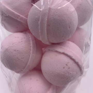14 bath bombs in Aphrodisiac fragrance, gift bag bath fizzies, great for dry skin, ultra moisturizing.