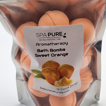 12 Coconut Milk Essential Oil Bath Bombs, Great for Dry Skin, Shea Butter, Cocoa Butter, USA Made, All-Natural - U-select scent drop down menu