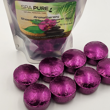 8 Aromatherapy Shower Bombs 1.6 oz each 100% Natural/Organic Essential Oils-Transform your shower-Transform your mood 8 Aromatherapy Shower Bombs 1.6 oz each 100% Natural/Organic Essential Oils-Transform your shower-Transform your mood